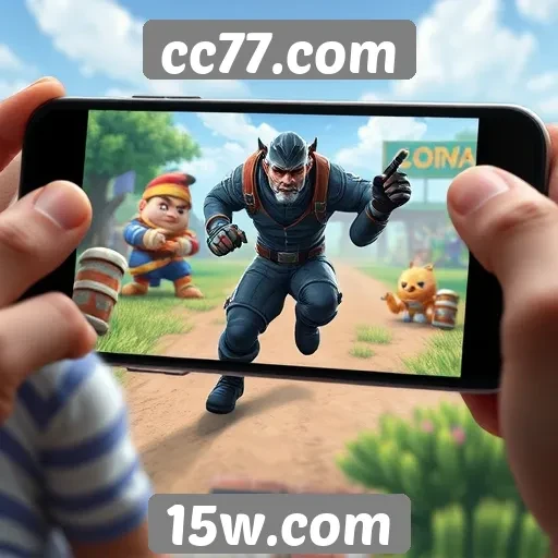 Jogos móveis ganham espaço no cc77.com